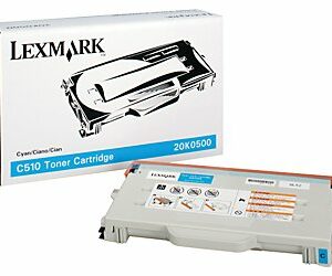 Toner originale Lexmark 20K0500 Ciano